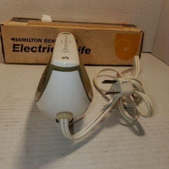Vintage Hamilton Beach Electric Knife Avocado Model 275a Meat Bread - Picture 2 of 16